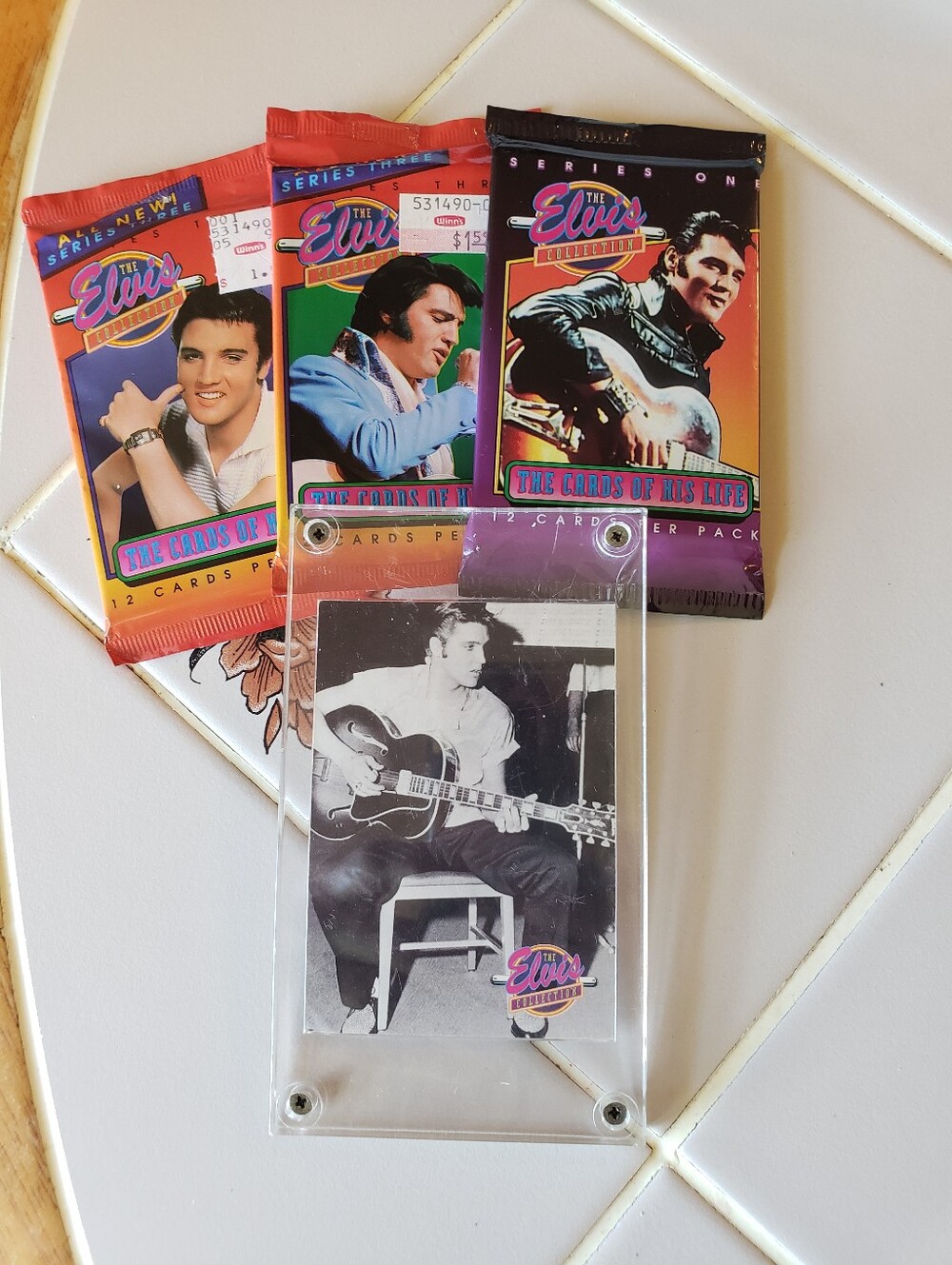 Elvis Presley Collectables Lot Vintage Sealed Trading Cards 1992
